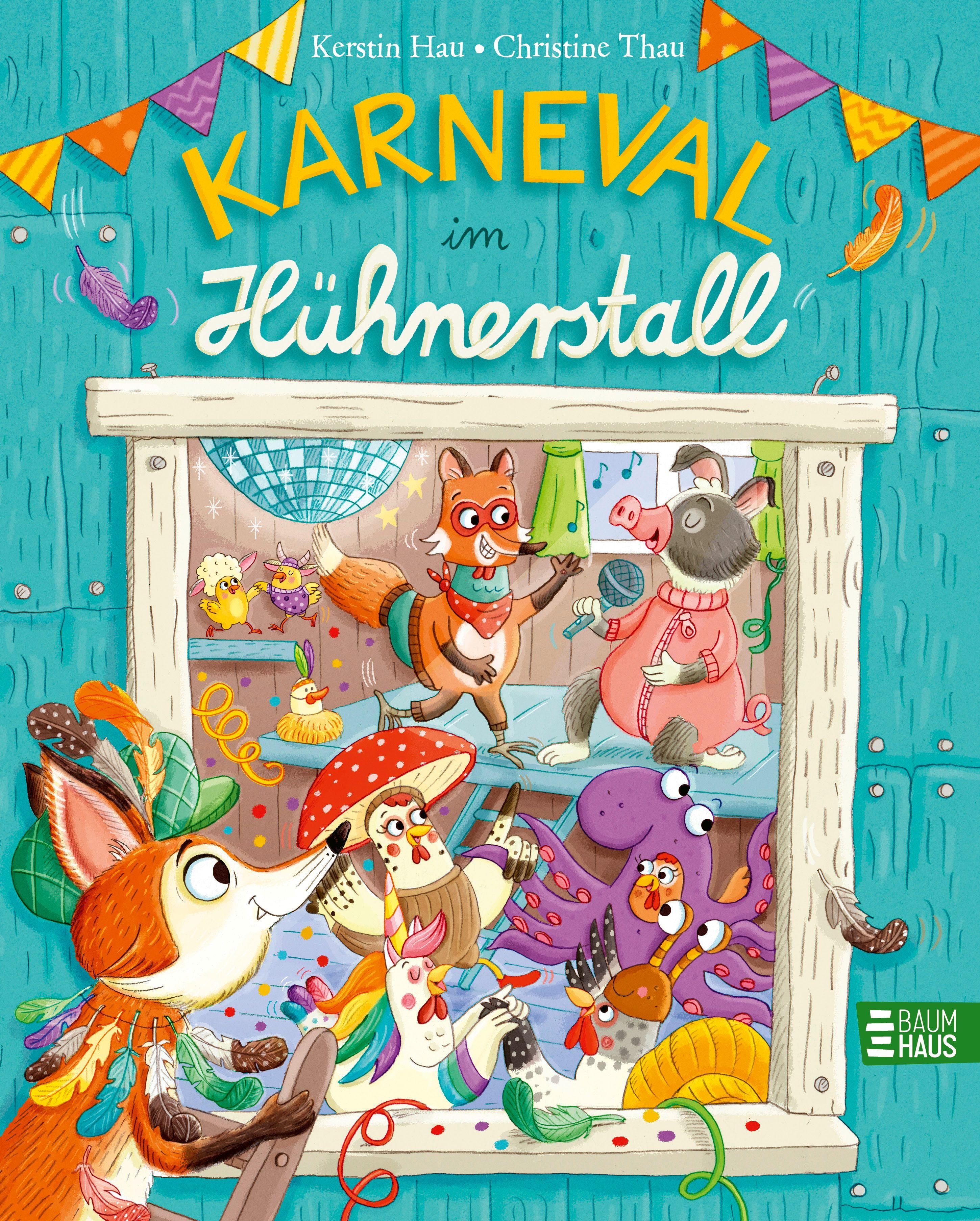 Vorderes Coverbild Karneval im Hühnerstall