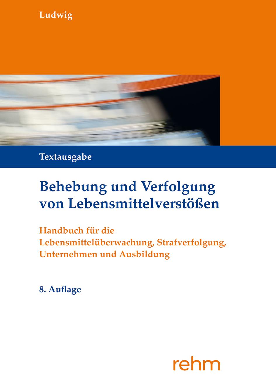 Vorderes Coverbild Behebung und Verfolgung von Lebensmittelverstößen
