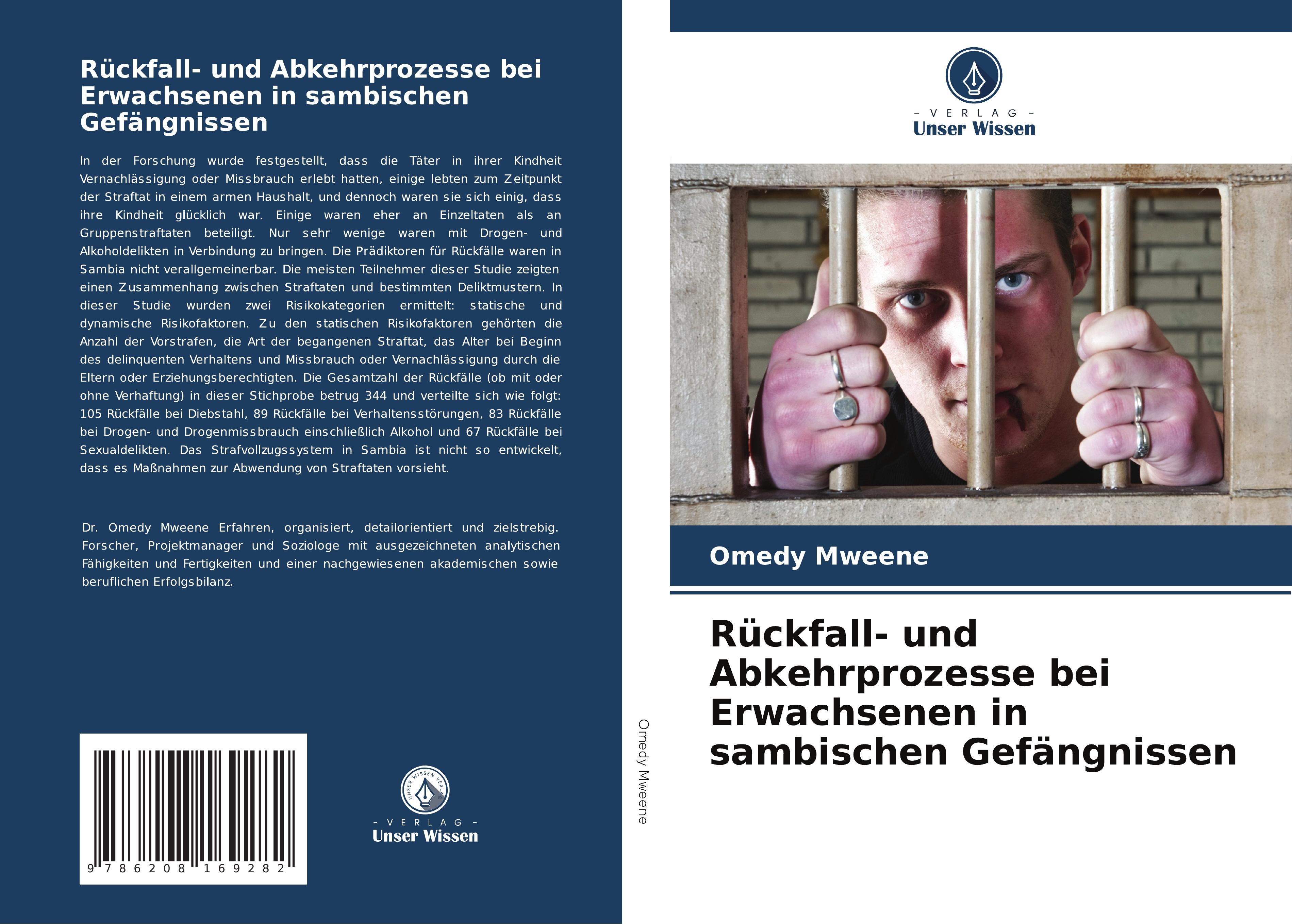 Vorderes Coverbild Rückfall- und Abkehrprozesse bei Erwachsenen in sambischen Gefängnissen