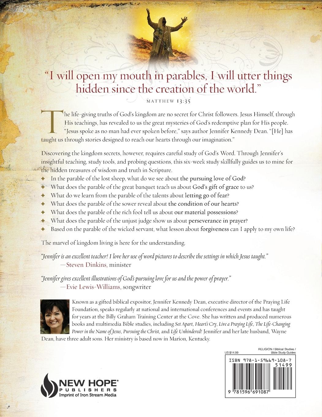 Rückseitencover Secrets Jesus Shared