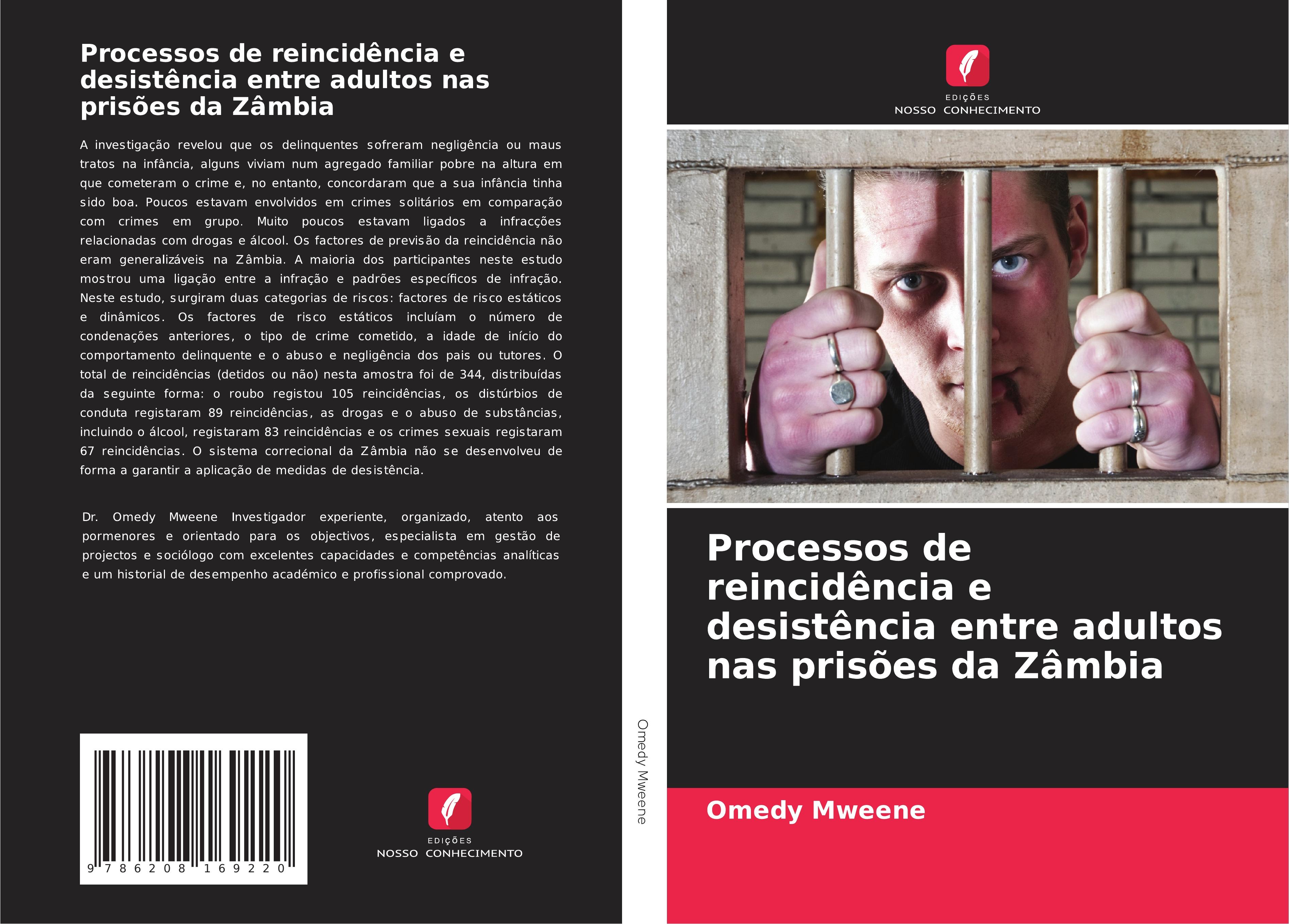 Vorderes Coverbild Processos de reincidência e desistência entre adultos nas prisões da Zâmbia