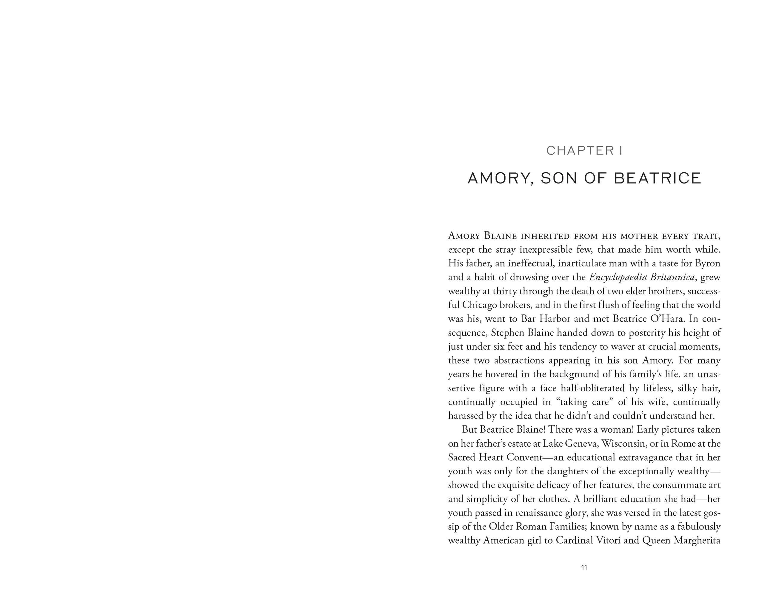 Beispielinhalt (Bild) This Side of Paradise