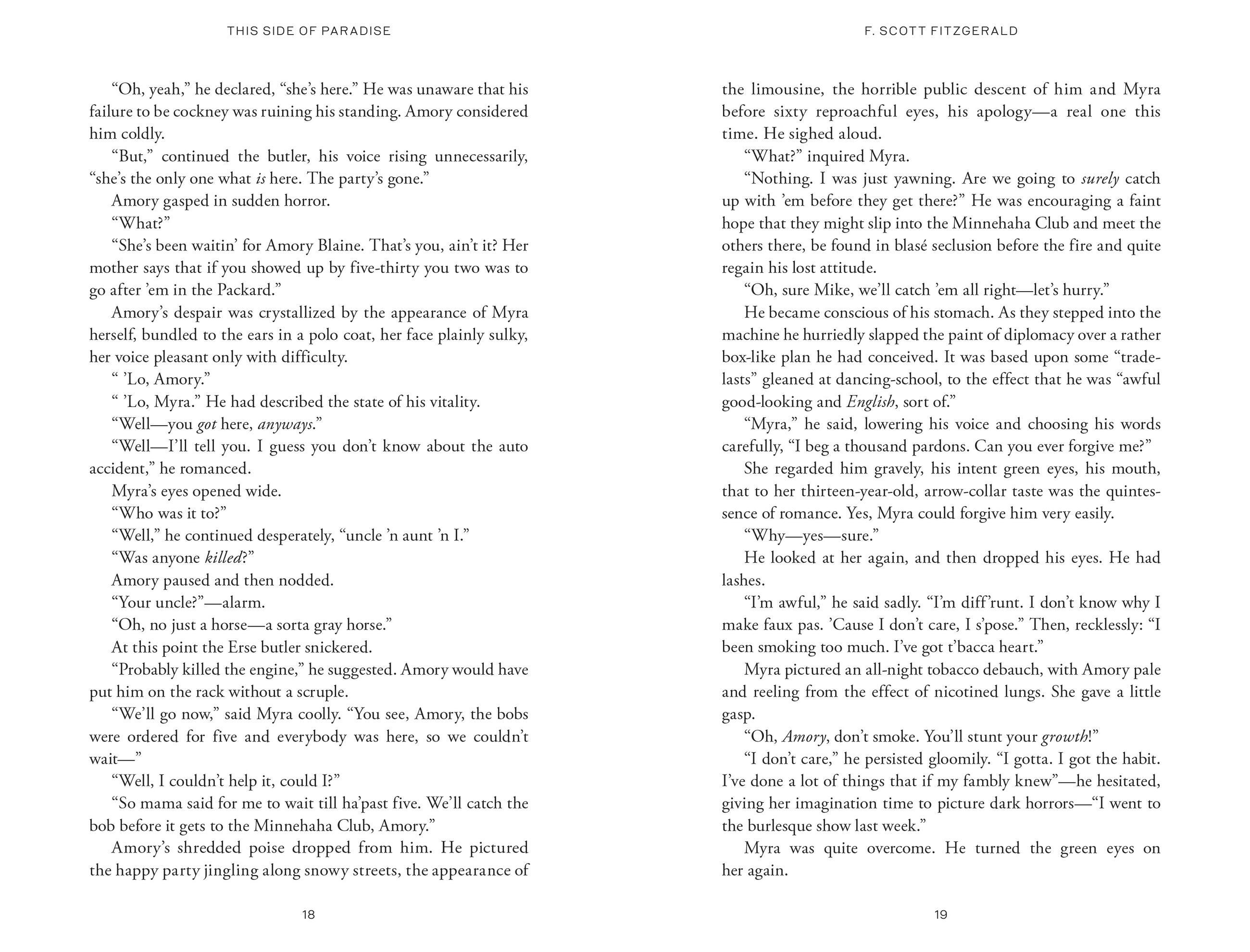 Beispielinhalt (Bild) This Side of Paradise