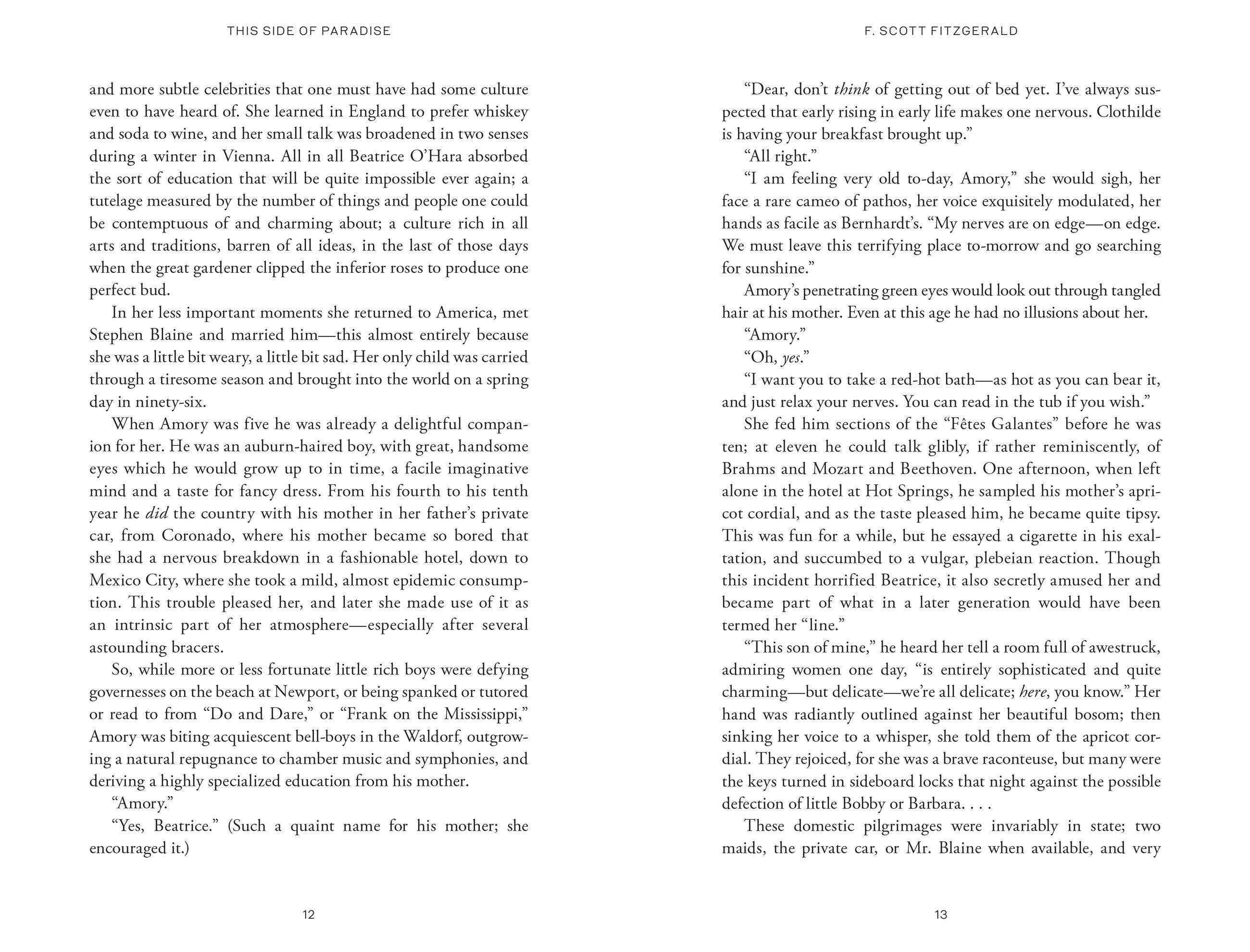 Beispielinhalt (Bild) This Side of Paradise