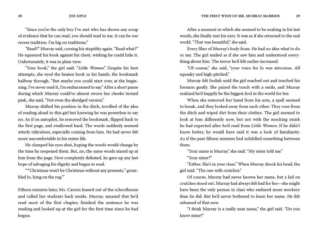 Beispielinhalt (Bild) The First Wish of Mr. Murray McBride