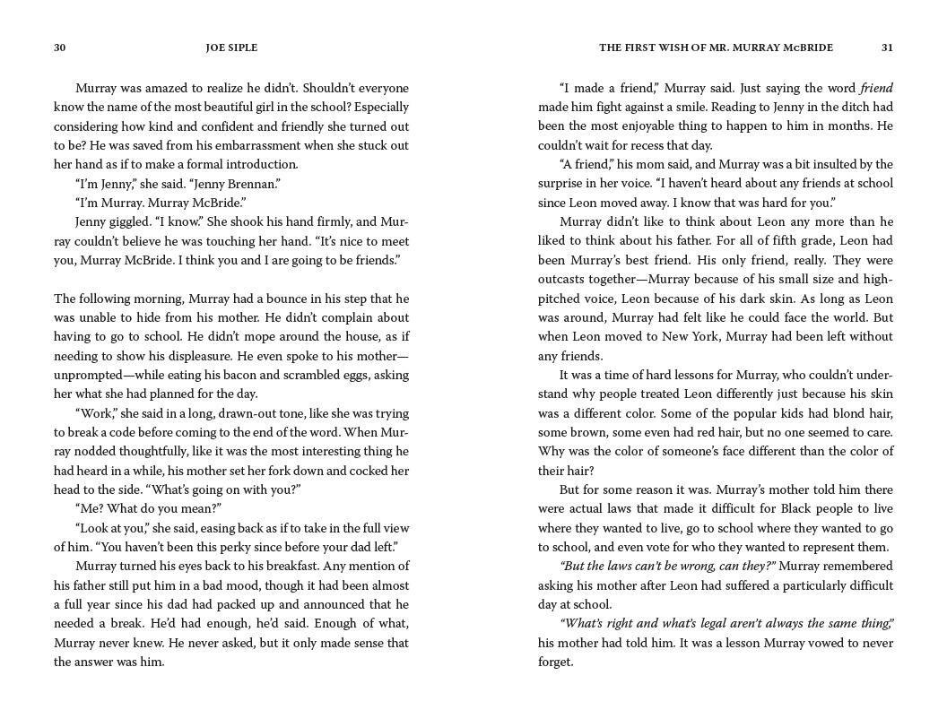 Beispielinhalt (Bild) The First Wish of Mr. Murray McBride