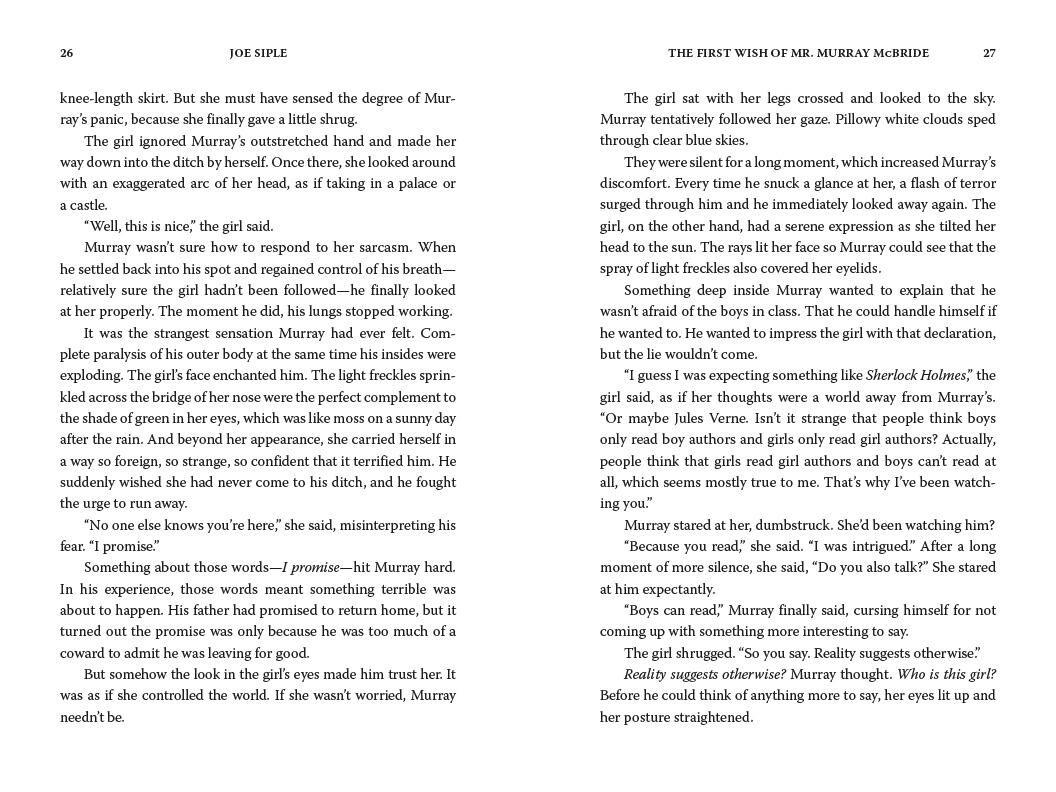 Beispielinhalt (Bild) The First Wish of Mr. Murray McBride