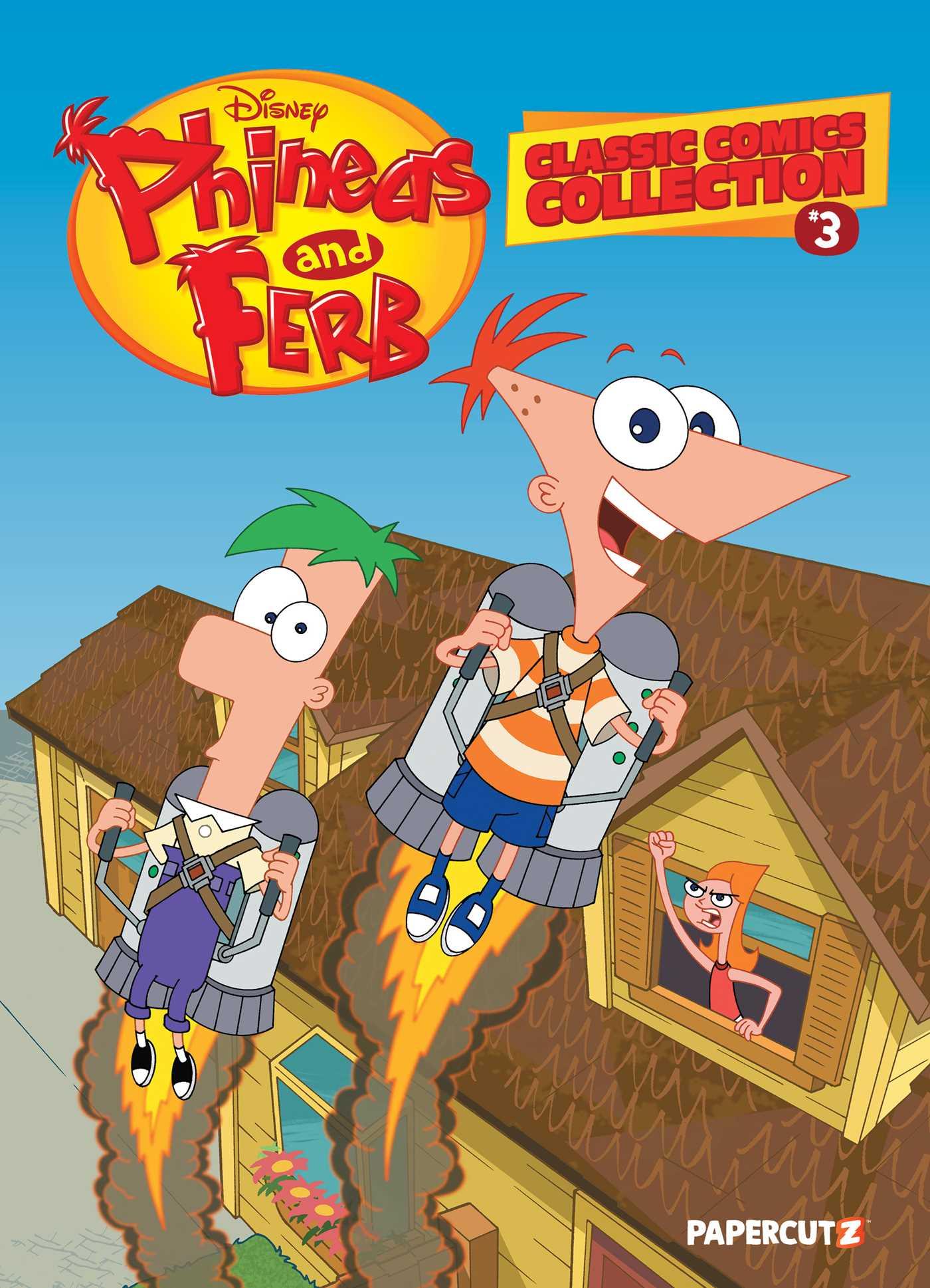 Vorderes Coverbild Phineas and Ferb Classic Comics Collection Vol. 3