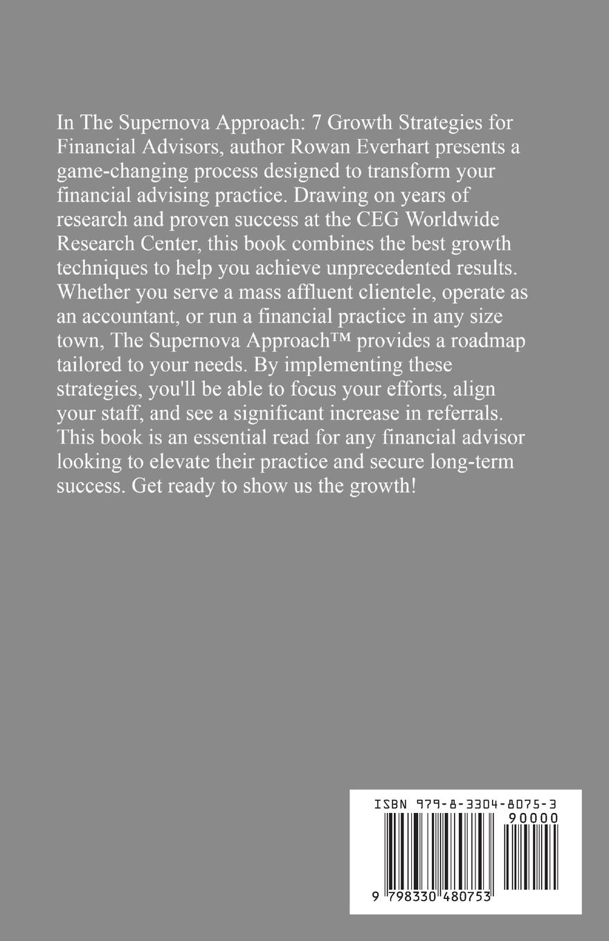 Rückseitencover The Supernova Approach