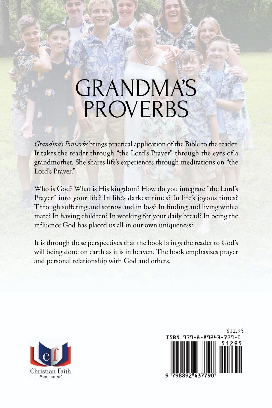 Rückseitencover Grandma's Proverbs