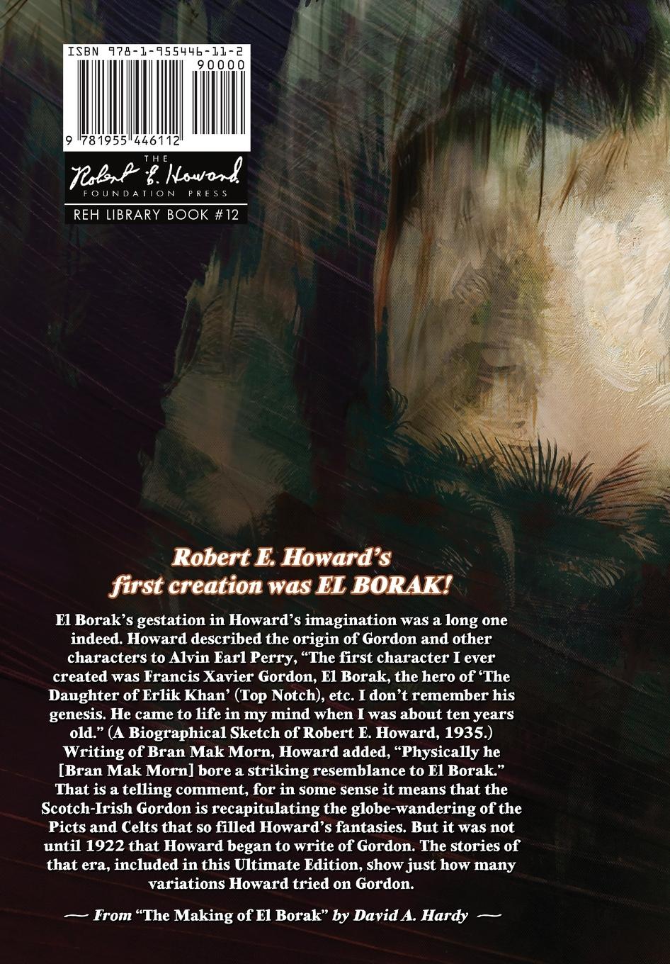 Rückseitencover The Early Adventures of El Borak