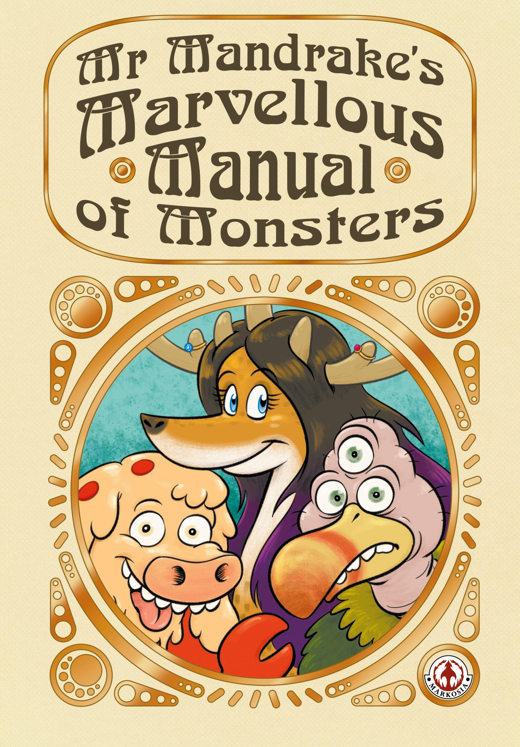 Vorderes Coverbild Mr Mandrake's Marvellous manual of Monsters