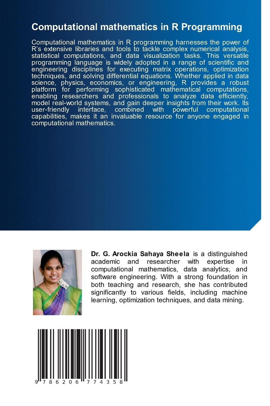 Rückseitencover Computational mathematics in R Programming