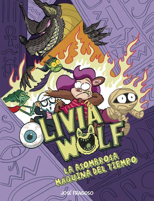 Beispielinhalt (Bild) Olivia Wolf. La Asombrosa Máquina del Tiempo