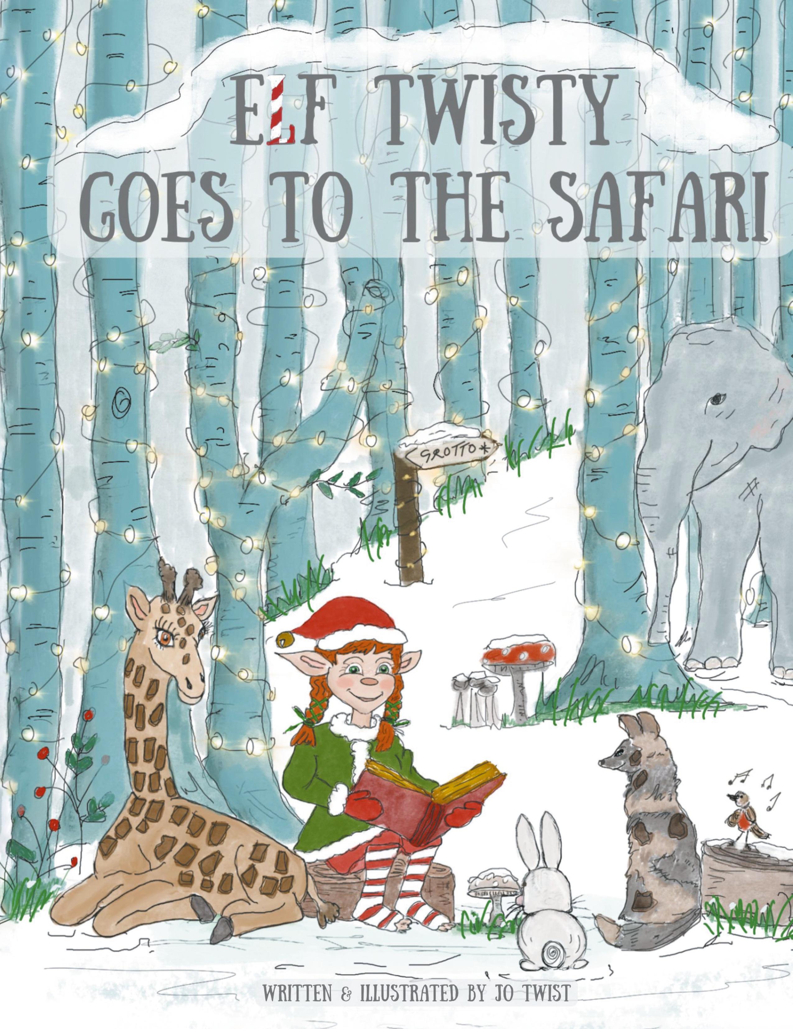 Vorderes Coverbild Elf Twisty goes to the Safari