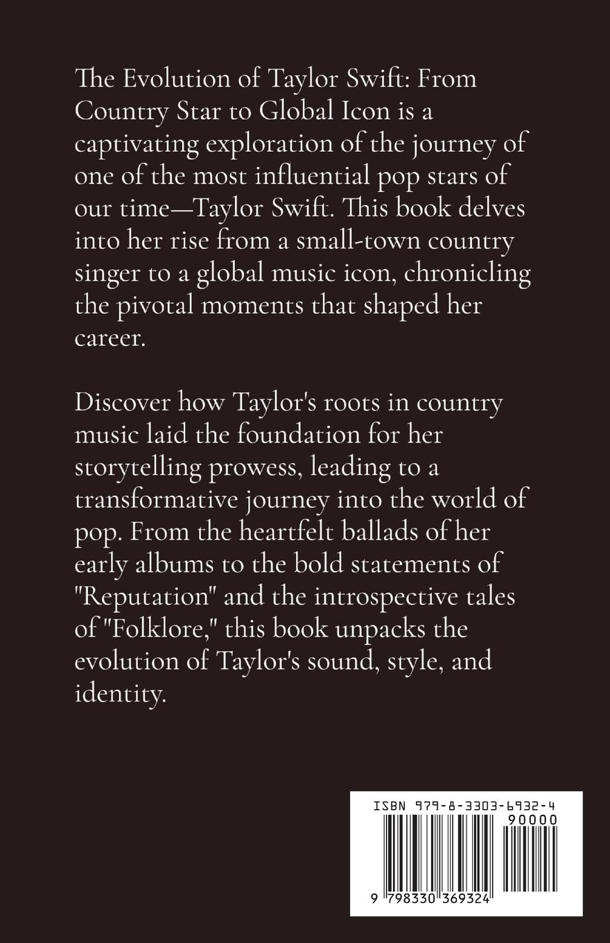 Rückseitencover The Evolution of Taylor Swift