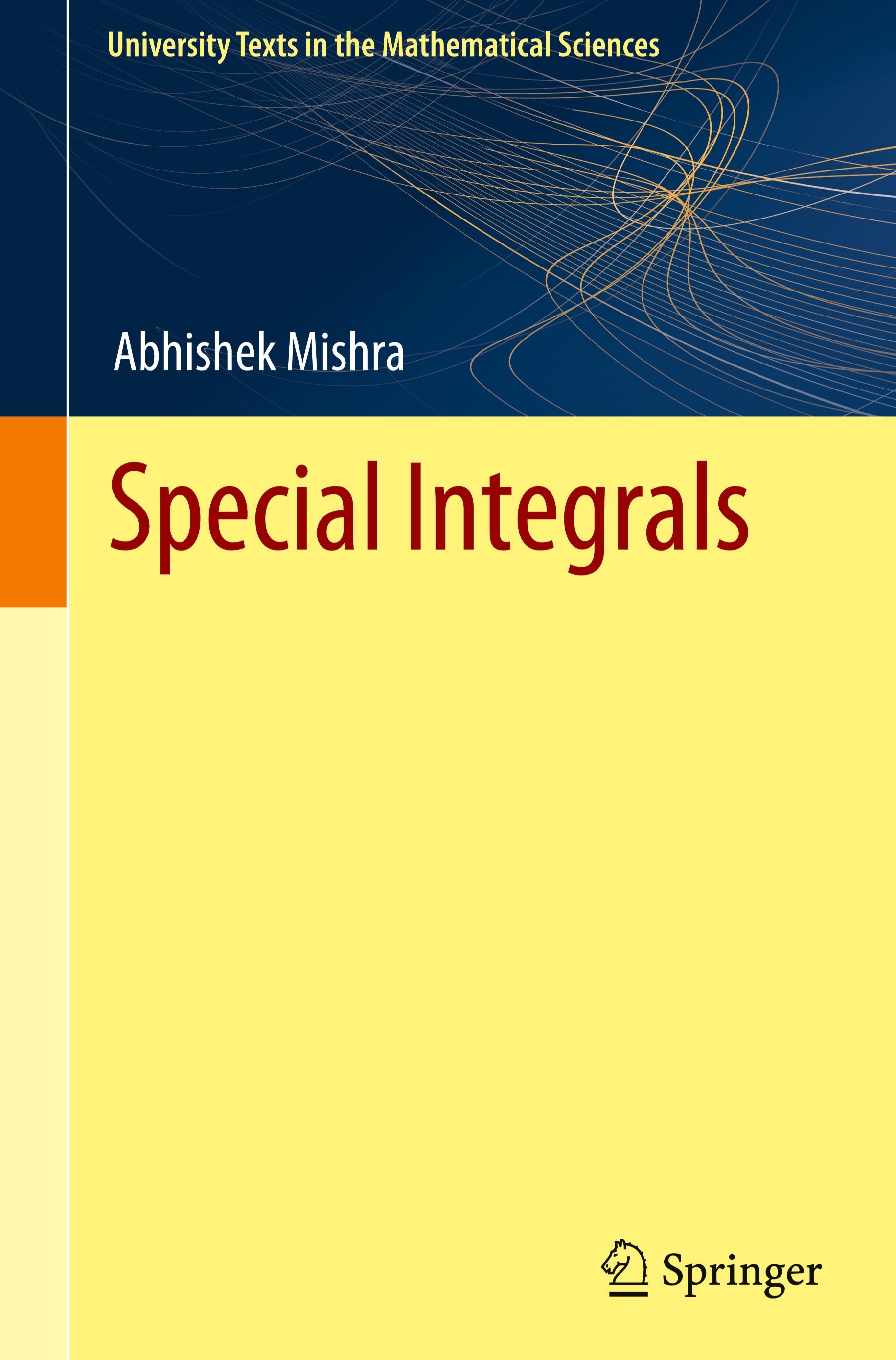 Vorderes Coverbild Special Integrals