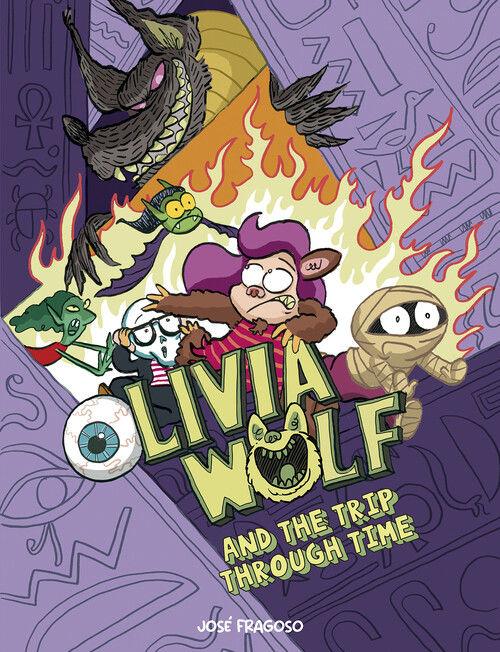 Beispielinhalt (Bild) Olivia Wolf and the Trip Through Time
