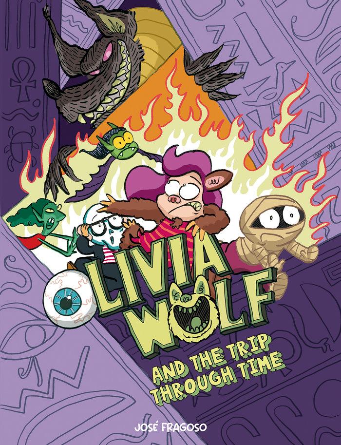 Vorderes Coverbild Olivia Wolf and the Trip Through Time