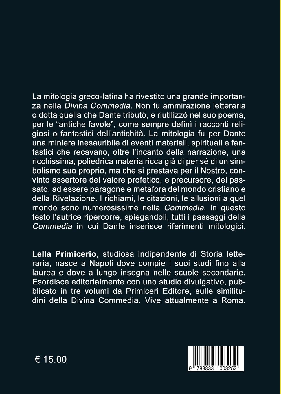 Rückseitencover Le favole degli antichi