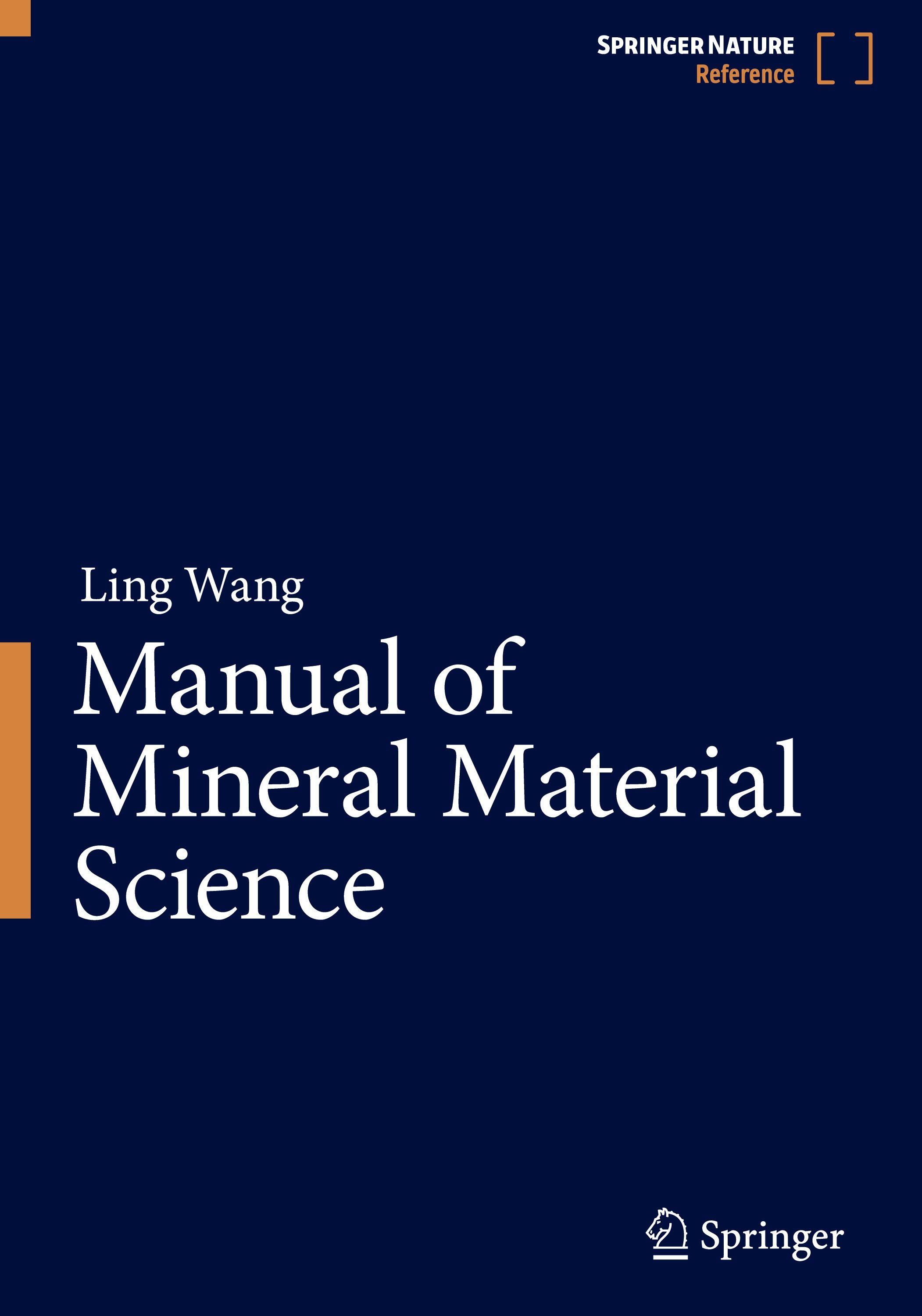 Vorderes Coverbild Manual of Mineral Material Science