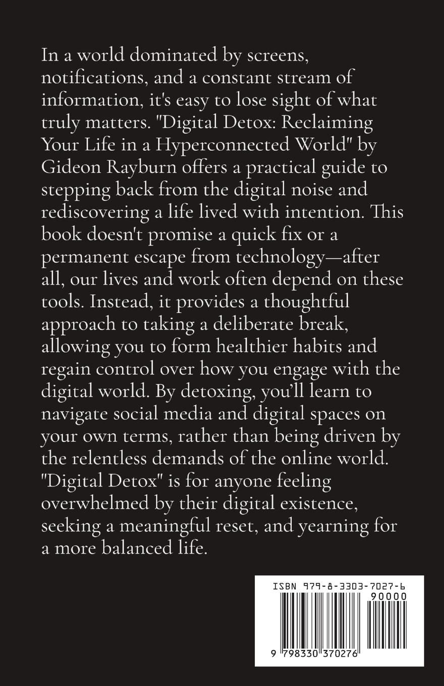 Rückseitencover Digital Detox