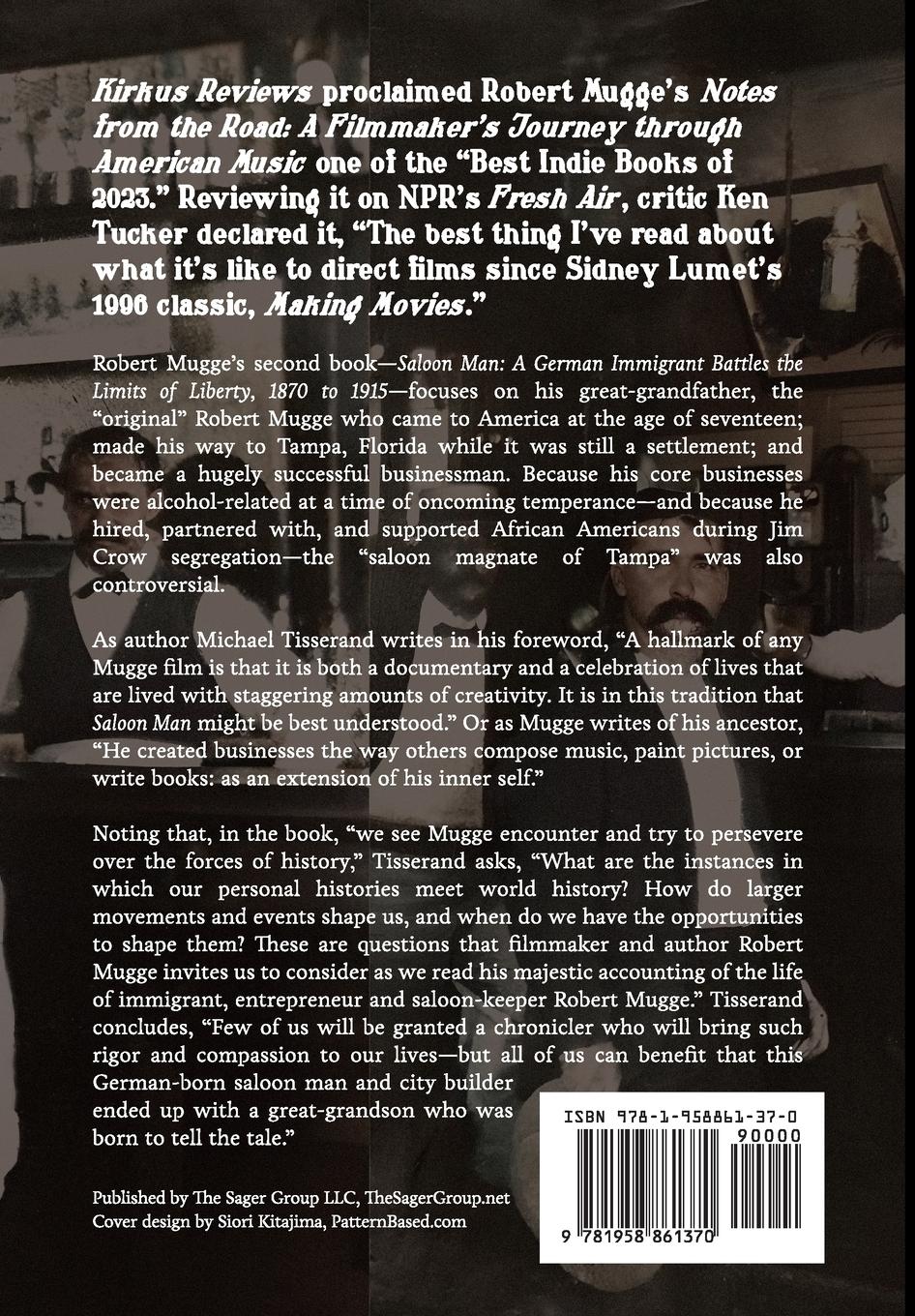 Rückseitencover Saloon Man