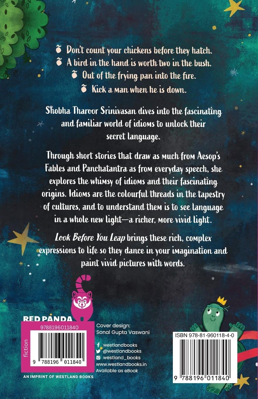 Rückseitencover Look Before You Leap