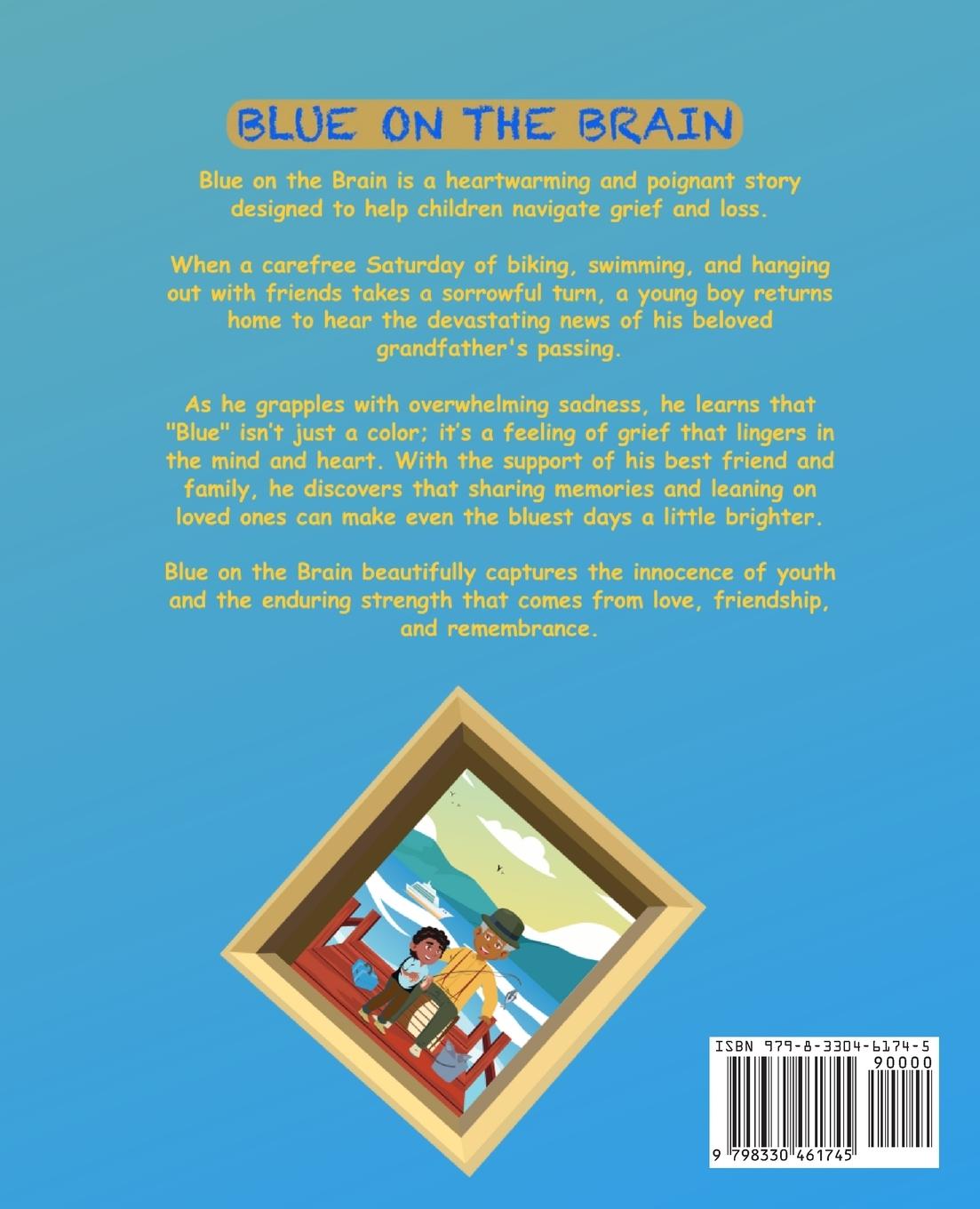 Rückseitencover Blue On The Brain