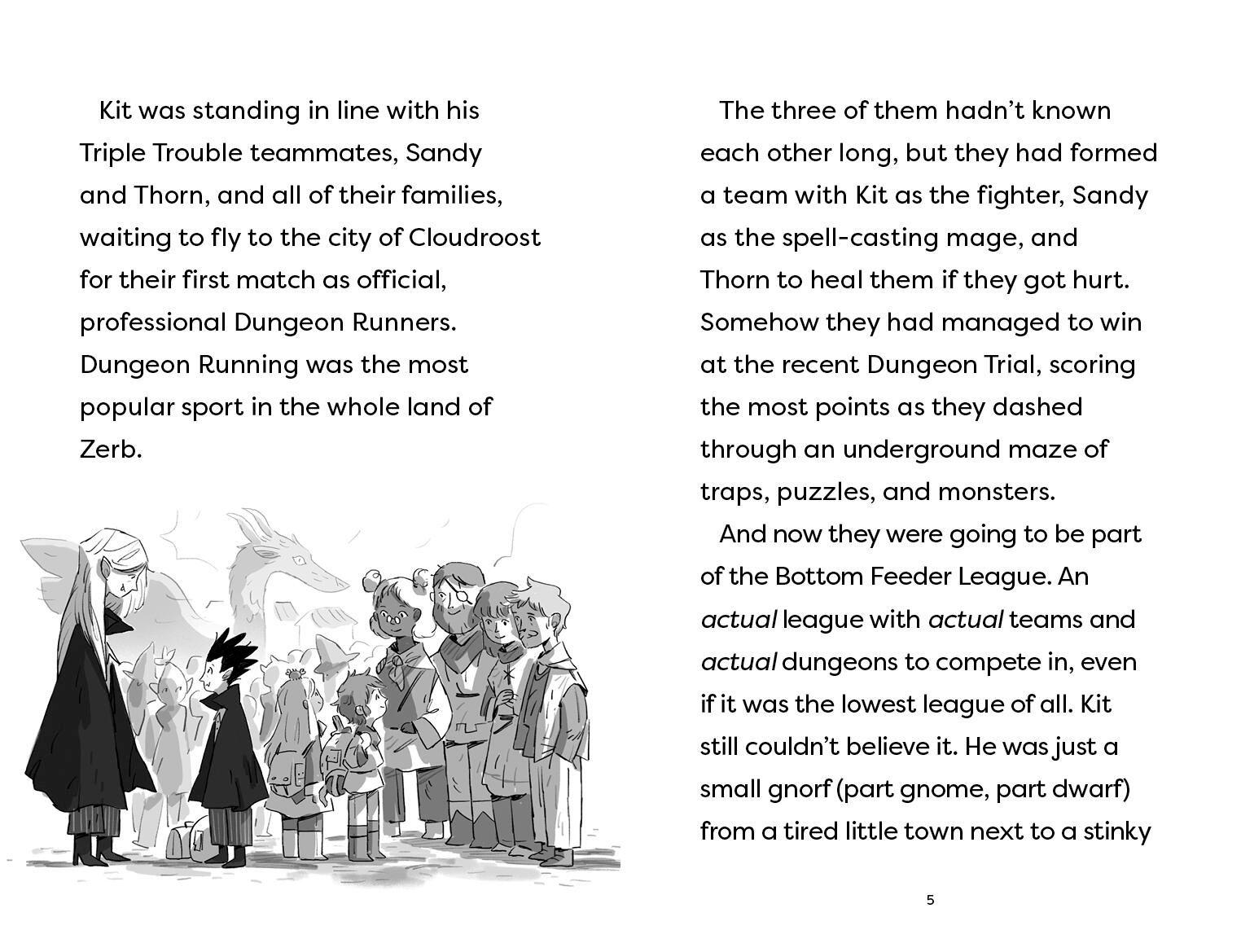 Beispielinhalt (Bild) Dungeon Runners: Sky Battles