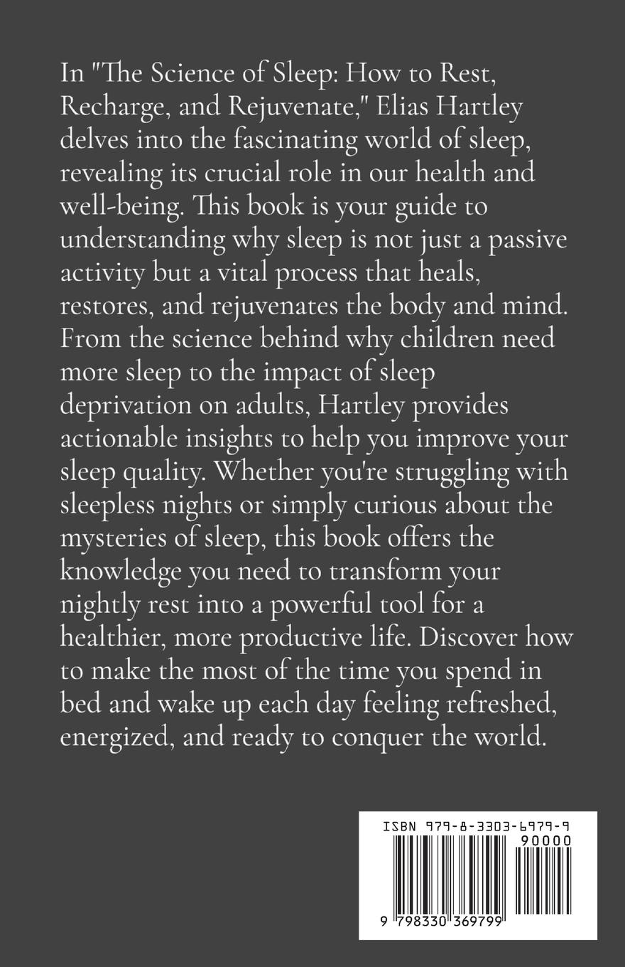 Rückseitencover The Science of Sleep