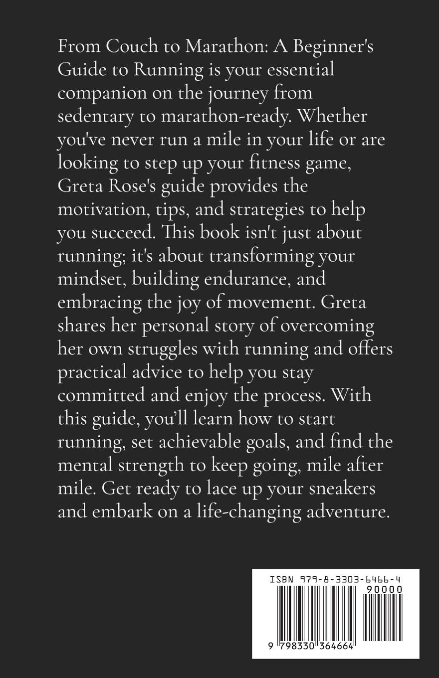 Rückseitencover From Couch to Marathon