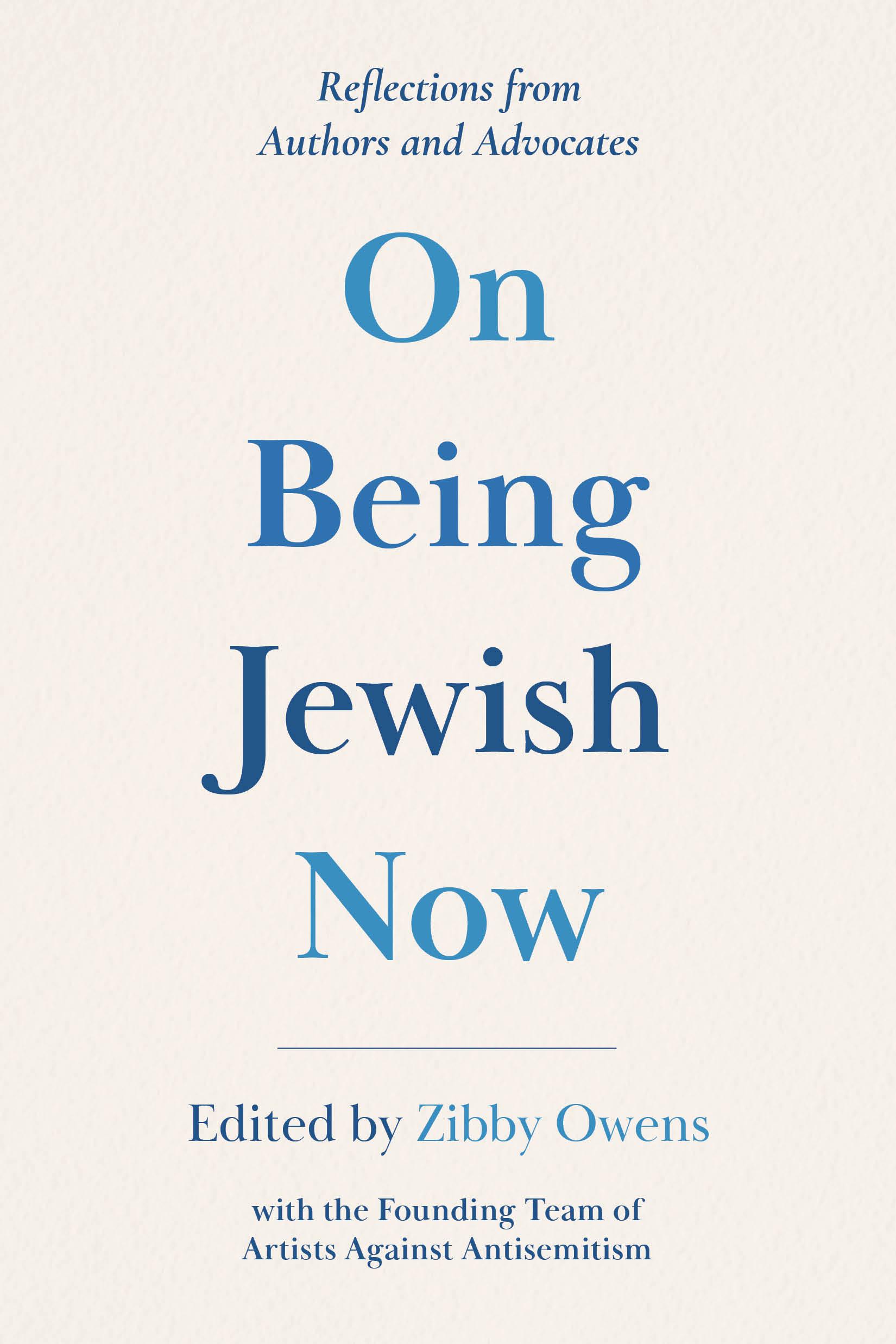 Vorderes Coverbild On Being Jewish Now