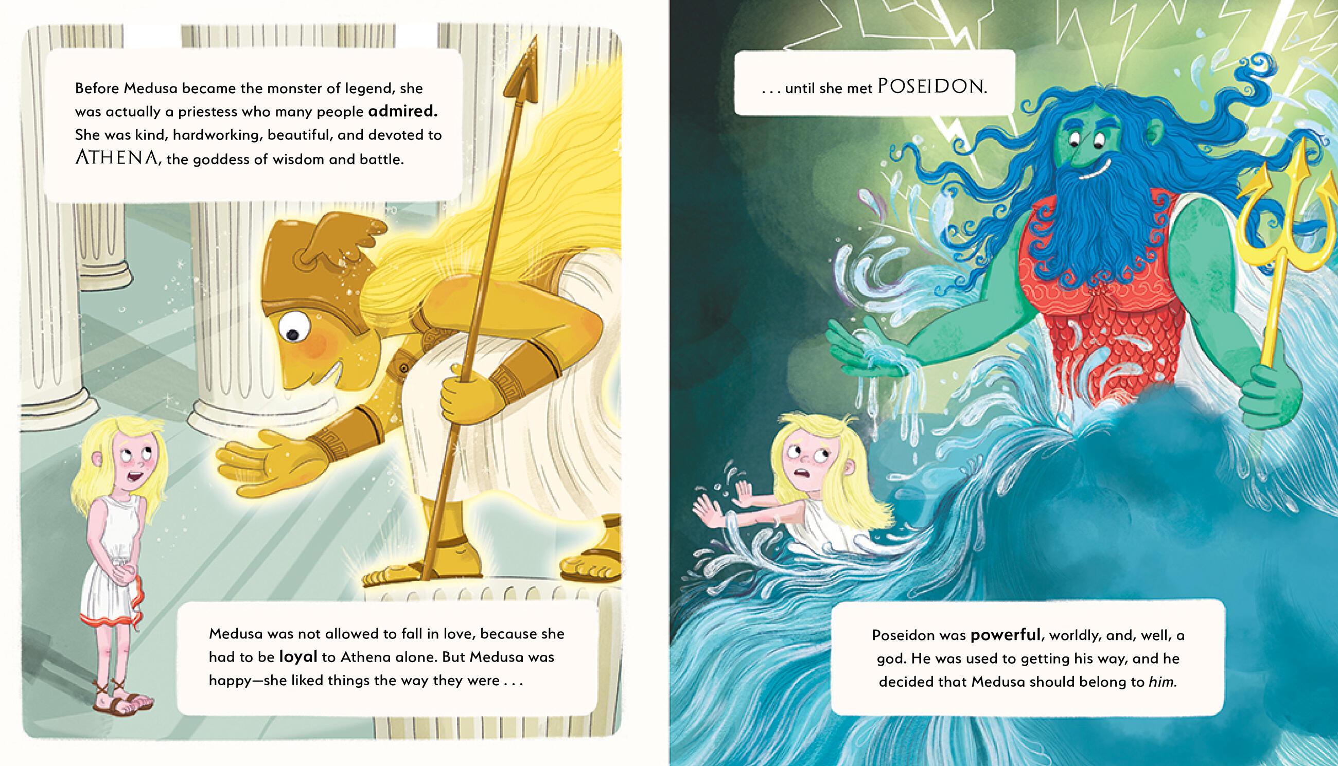 Beispielinhalt (Bild) Little Myths Medusa