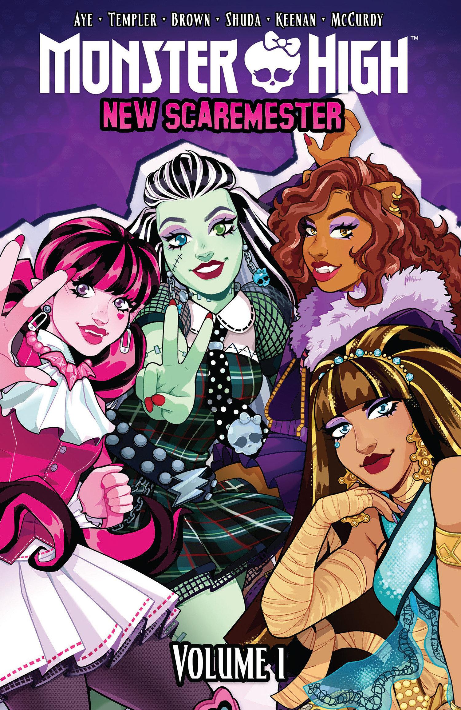 Vorderes Coverbild Monster High: New Scaremester, Vol. 1