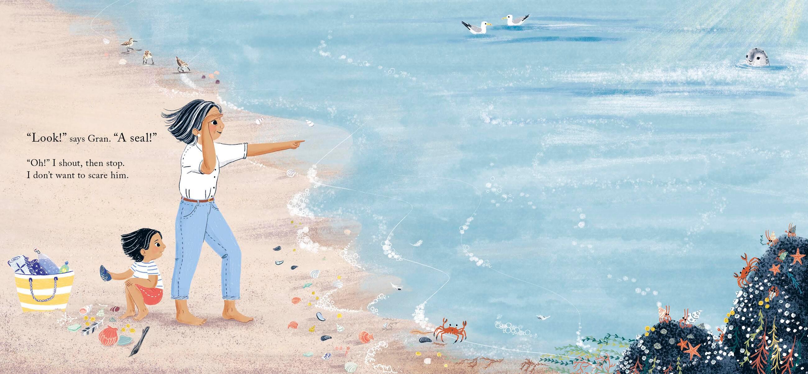 Beispielinhalt (Bild) The Wide, Wide Sea