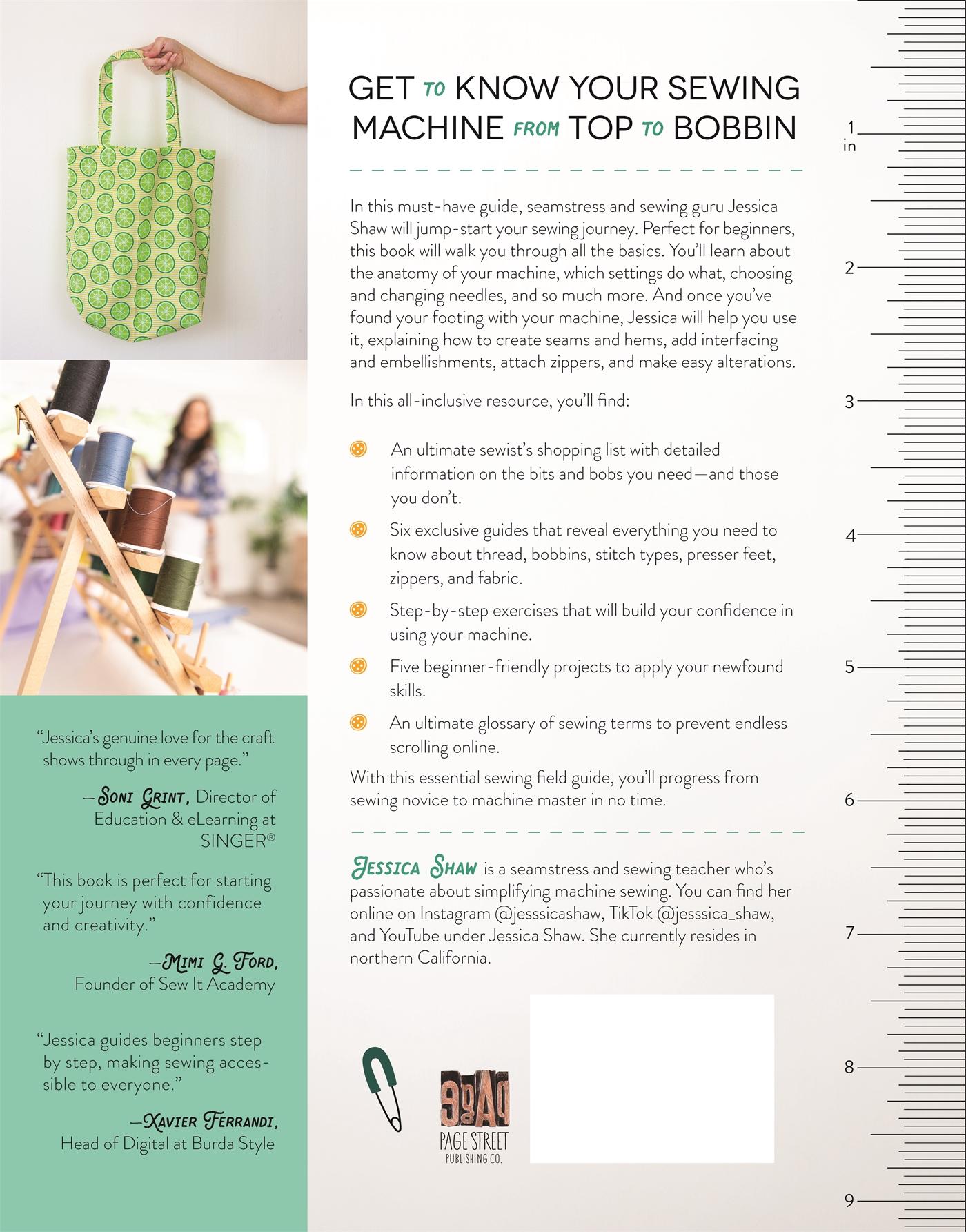 Rückseitencover Sewing Machines Made Simple