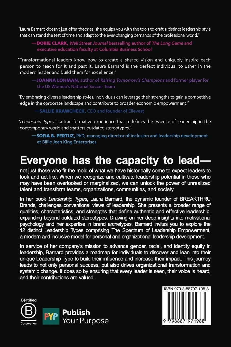 Rückseitencover Leadership Types