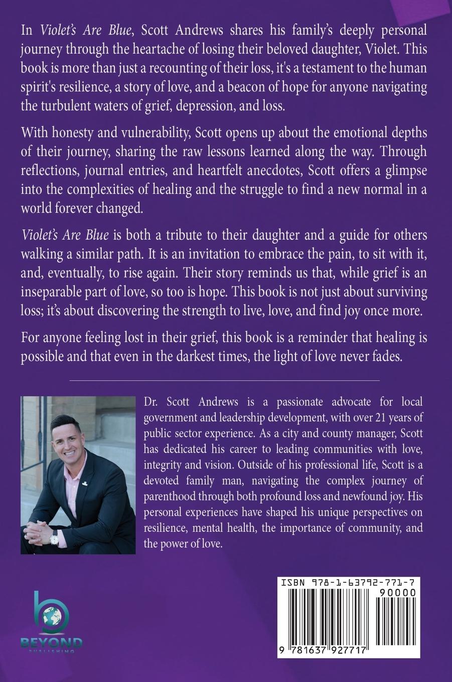 Rückseitencover VIOLET'S ARE BLUE