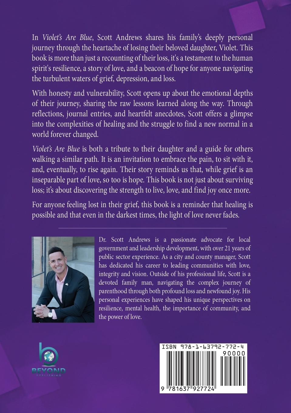 Rückseitencover VIOLET'S ARE BLUE