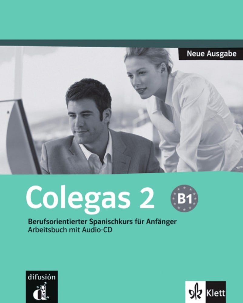 Vorderes Coverbild Colegas 2. Neubearbeitung. Arbeitsbuch inkl. Audio-CD