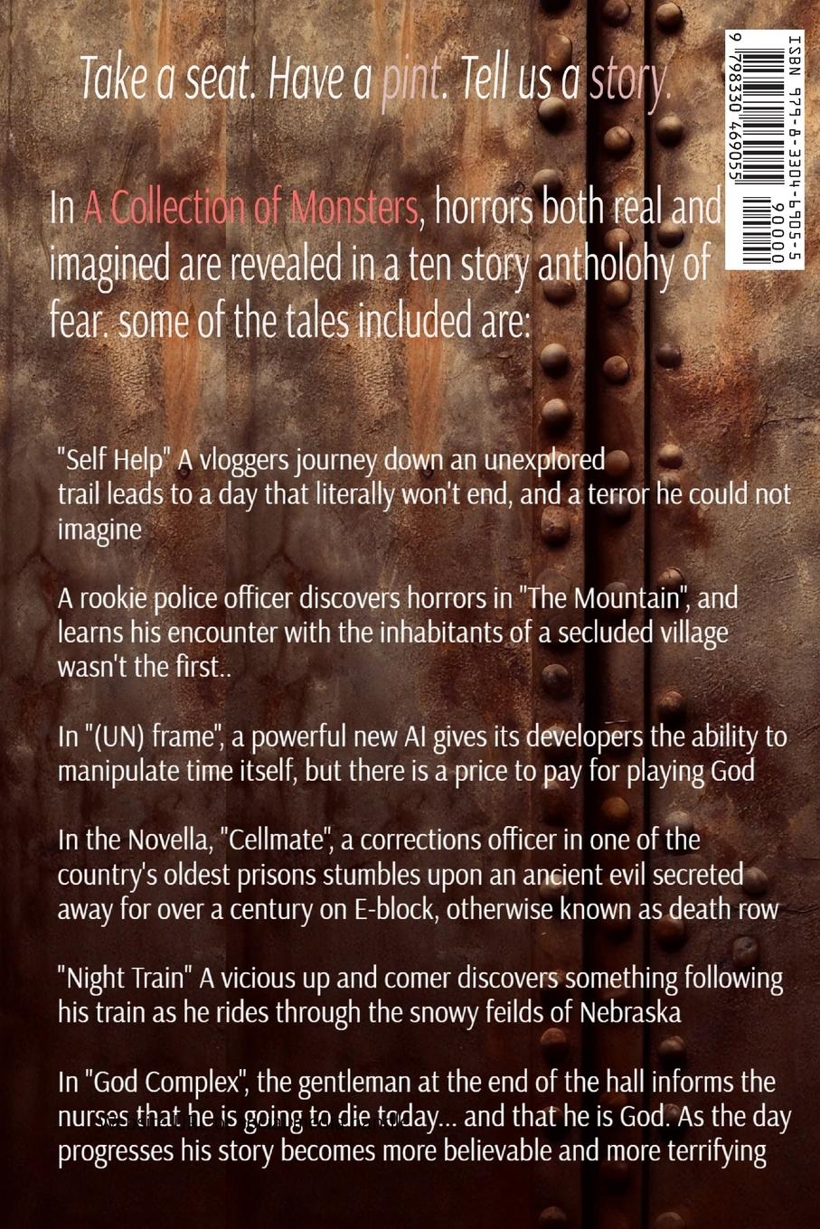 Rückseitencover A Collection Of Monsters- 2nd edition