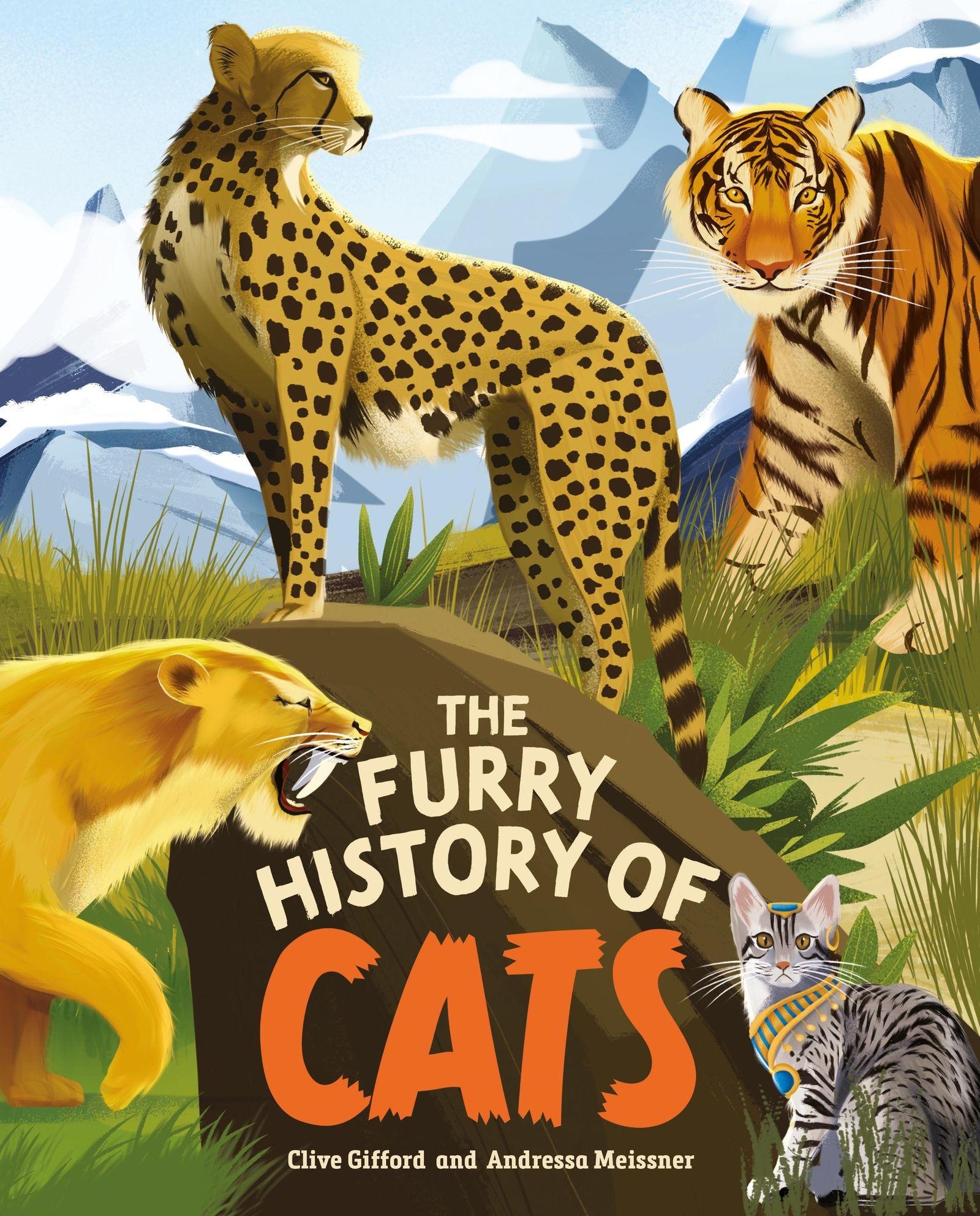 Vorderes Coverbild The Furry History of Cats
