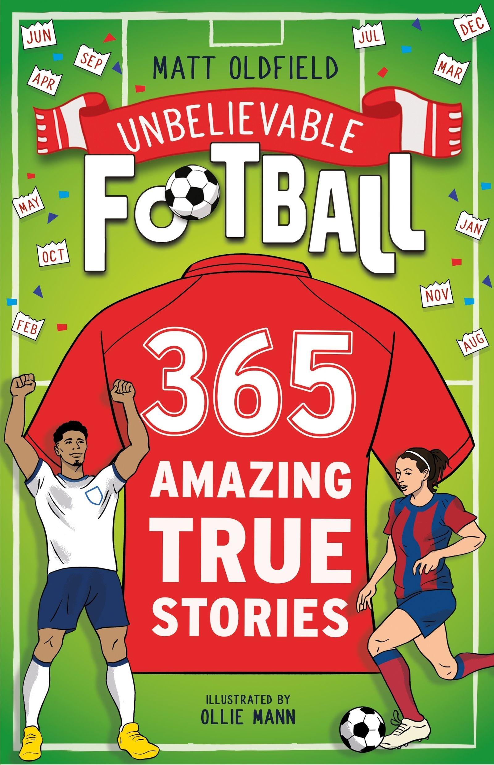 Vorderes Coverbild 365 Amazing True Football Stories