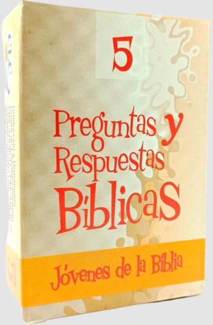 Vorderes Coverbild Preguntas Y Respuestas Bíblicas 5: Temas Generales (Caja de Cartón)