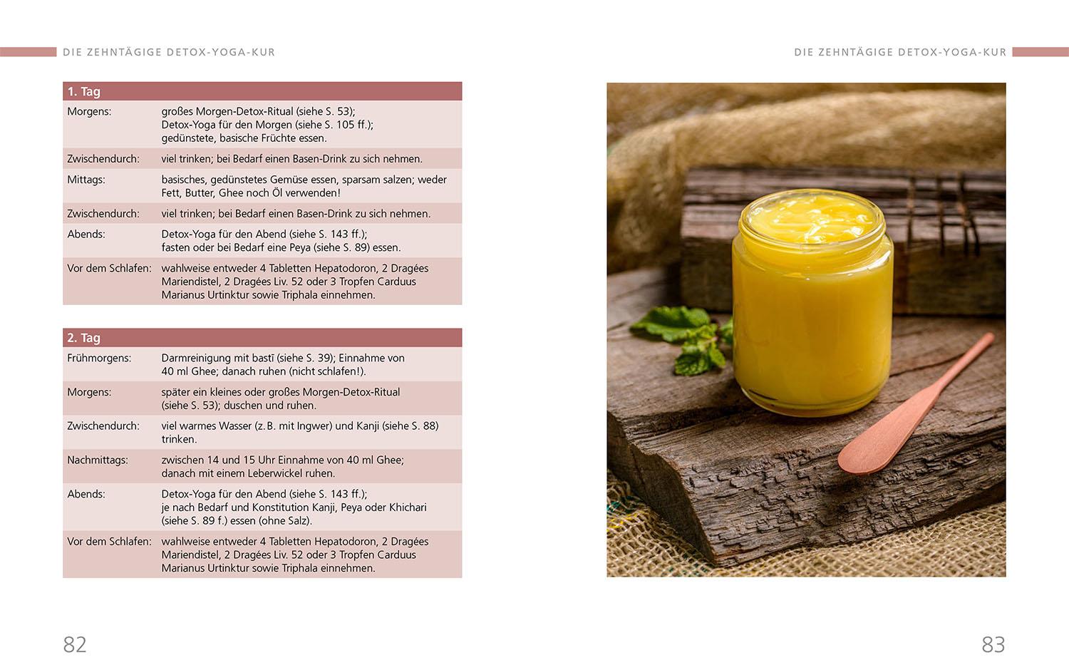 Beispielinhalt (Bild) Detox Yoga