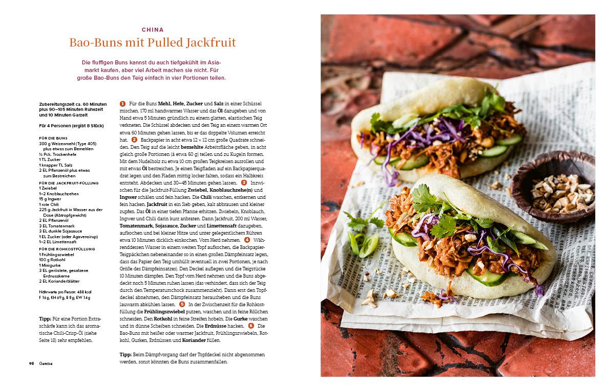 Beispielinhalt (Bild) Deftig Vegan Asien