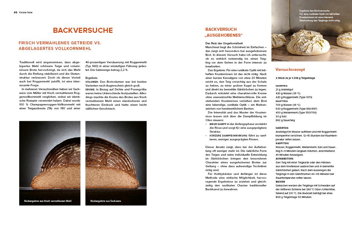 Beispielinhalt (Bild) Baking next level mit Roggen