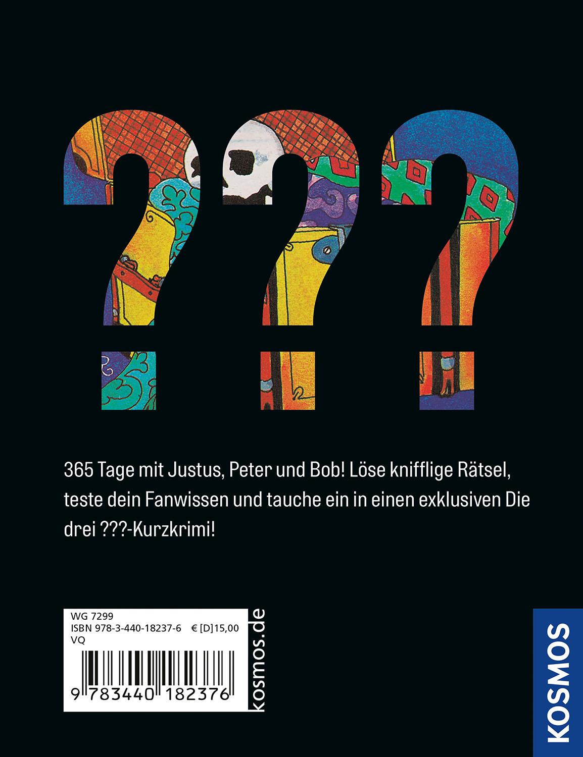 Beispielinhalt (Bild) Die drei ??? und der seltsame Kalender 2026