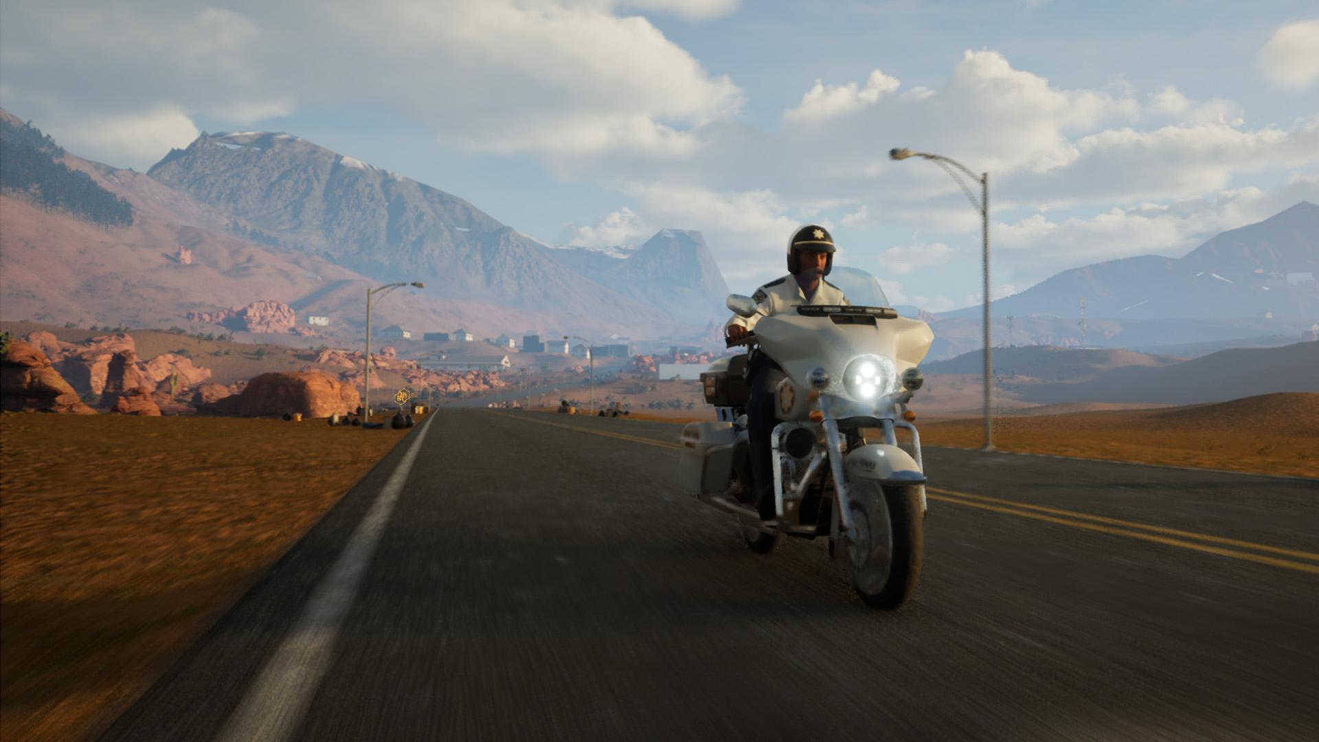 Beispielinhalt (Bild) Highway Police Simulator (PlayStation PS5)